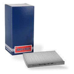 Borg & Beck - CABIN FILTER - BFC1041 - Fits: Fiat Panda II 03- (with AirCon)