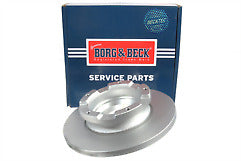 Borg & Beck - BRAKE DISC SINGLE - BBD6155S - Fits: Ford Transit Custom 10/15-