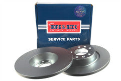 Borg & Beck - BRAKE DISC PAIR - BBD4667 - Fits: Citroen Dispatch III 07 -