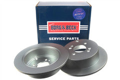 Borg & Beck - BRAKE DISC PAIR - BBD4578 - Fits: Hyundai Getz,i20, Kia Rio 03-