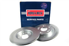 Borg & Beck - BRAKE DISC PAIR - BBD5321 - Fits: Honda Civic IX 02/12-