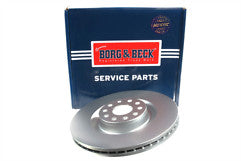 Borg & Beck - BRAKE DISC SINGLE - BBD5755S - Fits: Audi,VW A3, Golf 03-