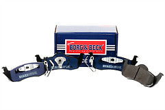 Borg & Beck - REAR BRAKE PADS - BBP2039 - Fits: Jeep Grand Cherokee 05-