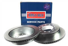Borg & Beck - BRAKE DISC PAIR - BBD5427 - Fits: Toyota L'Cruis(KDJ150/5)11/09-