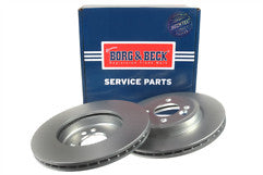 Borg & Beck - BRAKE DISC PAIR - BBD4256 - Fits: BMW Mini 00-