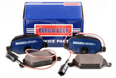 Borg & Beck - REAR BRAKE PADS - BBP2312 - Fits: Fiat 500 1.4 Abarth 02/09-