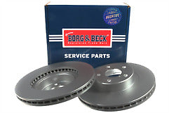 Borg & Beck - BRAKE DISC PAIR - BBD5103 - Fits: Subaru Legacy 2.0 Turbo 89-