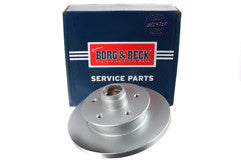 Borg & Beck - BRAKE DISC SINGLE - BBD5857S - Fits: VW Transporter 85-90