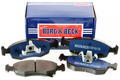 Borg & Beck - FRONT BRAKE PADS - BBP2322 - Fits: Chrysler Ypsilon 05/11-