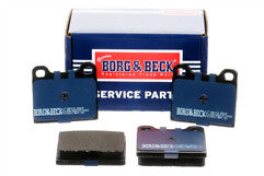 Borg & Beck - BRAKE PADS - BBP1210 - Fits: Alfa/Merc/Vaux/Volvo 77-98