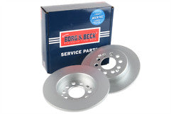 Borg & Beck - BRAKE DISC PAIR - BBD5604 - Fits: ZS 1.0, 1.5, EV 10/17-