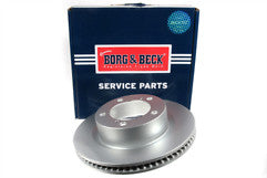 Borg & Beck - BRAKE DISC SINGLE - BBD6003S - Fits: Toyota L'Cruiser 4.5D-4D 08-