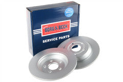 Borg & Beck - BRAKE DISC PAIR - BBD5553 - Fits: Focus IV 2018-