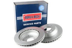 Borg & Beck - BRAKE DISC PAIR - BBD5131 - Fits: VW Touarag 02-