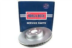 Borg & Beck - BRAKE DISC SINGLE - BBD6122S - Fits: Audi A6 Allroad 3.0TDi(1LJ)12-