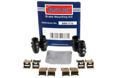 Borg & Beck - FITTING KIT - PADS - BBK1710 - Fits: A Class (W177) 03/18- with Sports Pack