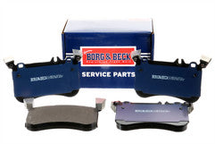 Borg & Beck - FRONT BRAKE PADS - BBP2467 - Fits: Mercedes B Class(W246) 11/11-