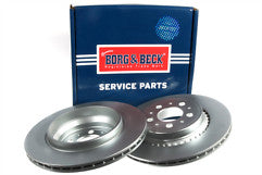 Borg & Beck - BRAKE DISC PAIR - BBD4390 - Fits: Volvo XC90 02-