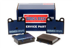 Borg & Beck - REAR BRAKE PADS - BBP1698 - Fits: Volvo 850, C70/S70/V70