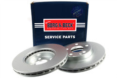 Borg & Beck - BRAKE DISC PAIR - BBD5267 - Fits: Merc A,B Class(W176,246)11/11-
