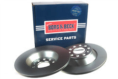 Borg & Beck - BRAKE DISC PAIR - BBD4507 - Fits: Audi A6  05/04-