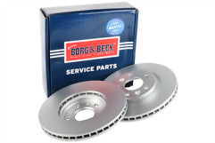 Borg & Beck - BRAKE DISC PAIR - BBD5363 - Fits: Nissan Qashqai 02/14-