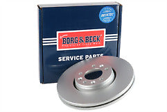 Borg & Beck - BRAKE DISC SINGLE - BBD5815S - Fits: PSA C5,Expert 07-