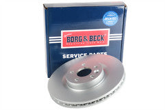 Borg & Beck - BRAKE DISC SINGLE - BBD6086S - Fits: LR Discovery Sport 2.2D 12/14-