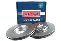 Borg & Beck - BRAKE DISC PAIR - BBD4365 - Fits: Vauxhall Vectra 3.2 02-