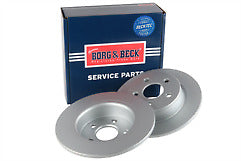 Borg & Beck - BRAKE DISC PAIR - BBD5634 - Fits: Transit Connect 1.5 Eco, TDCi 05/18-