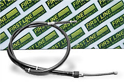 First Line - BRAKE CABLE- LH REAR - FKB1601 - Fits: GM Bedford Brava 88-94