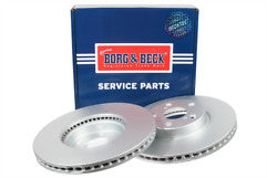 Borg & Beck - BRAKE DISC PAIR - BBD4789 - Fits: Toyota Urban Cruiser 09-