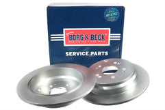 Borg & Beck - BRAKE DISC PAIR - BBD4610 - Fits: Honda CRV 2.2 CTDI 05-