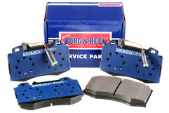 Borg & Beck - FRONT BRAKE PADS - BBP2132 - Fits: Mercedes E CLass 2002 - 2009