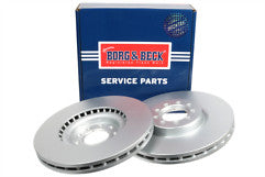 Borg & Beck - BRAKE DISC PAIR - BBD4711 - Fits: Iveco Daily 06-