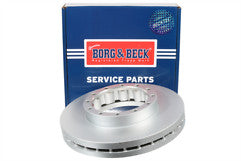 Borg & Beck - BRAKE DISC SINGLE - BBD6020S - Fits: M'bishi Canter 3.0DT FE85S 09-