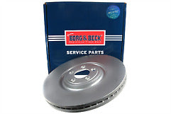 Borg & Beck - BRAKE DISC SINGLE - BBD5947S - Fits: Jaguar XF,XJ,XK 5.0S/C 03/09-