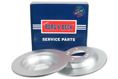 Borg & Beck - BRAKE DISC PAIR - BBD5398 - Fits: Kia Carens 03/13-