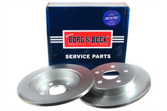 Borg & Beck - BRAKE DISC PAIR - BBD5433 - Fits: Lexus NX 2.5 300h(AYZ1*)07/14-