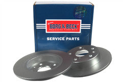 Borg & Beck - BRAKE DISC PAIR - BBD5401 - Fits: Suzuki SX4 S-Cross 1.6 08/13-