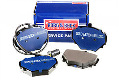 Borg & Beck - BRAKE PADS - BBP1279 - Fits: Land Rover Disco/Range Rover
