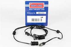 Borg & Beck - WEAR LEAD - BWL3014 - Fits: Vauxhall Vectra 9/95-ch W