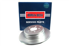 Borg & Beck - BRAKE DISC SINGLE - BBD5820S - Fits: Landrover Rangerover 02-06