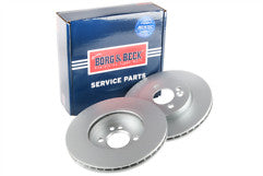 Borg & Beck - BRAKE DISC PAIR - BBD4732 - Fits: Mini 06-