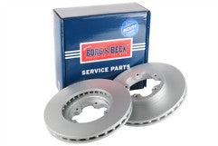 Borg & Beck - BRAKE DISC PAIR - BBD4563 - Fits: Ford Transit 260.280,300 06-