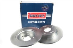 Borg & Beck - BRAKE DISC PAIR - BBD4520 - Fits: Honda Accord VIII 02/03-
