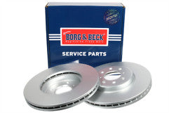 Borg & Beck - BRAKE DISC PAIR - BBD4564 - Fits: Rover MGZR 160 01-