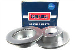 Borg & Beck - BRAKE DISC PAIR - BBD4199 - Fits: Nissan Patrol GR Y60/61 92-00