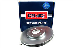 Borg & Beck - BRAKE DISC SINGLE - BBD6193S - Fits: "Insignia (Z18) 16"" 03/17-"