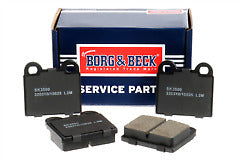 Borg & Beck - BRAKE PADS - BBP1260 - Fits: Alfa Spider 90-93